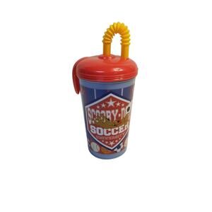 Rare Cedar Fair Scooby-Doo Sport Tumbler Scooby Soccer University Hanna-Barbera